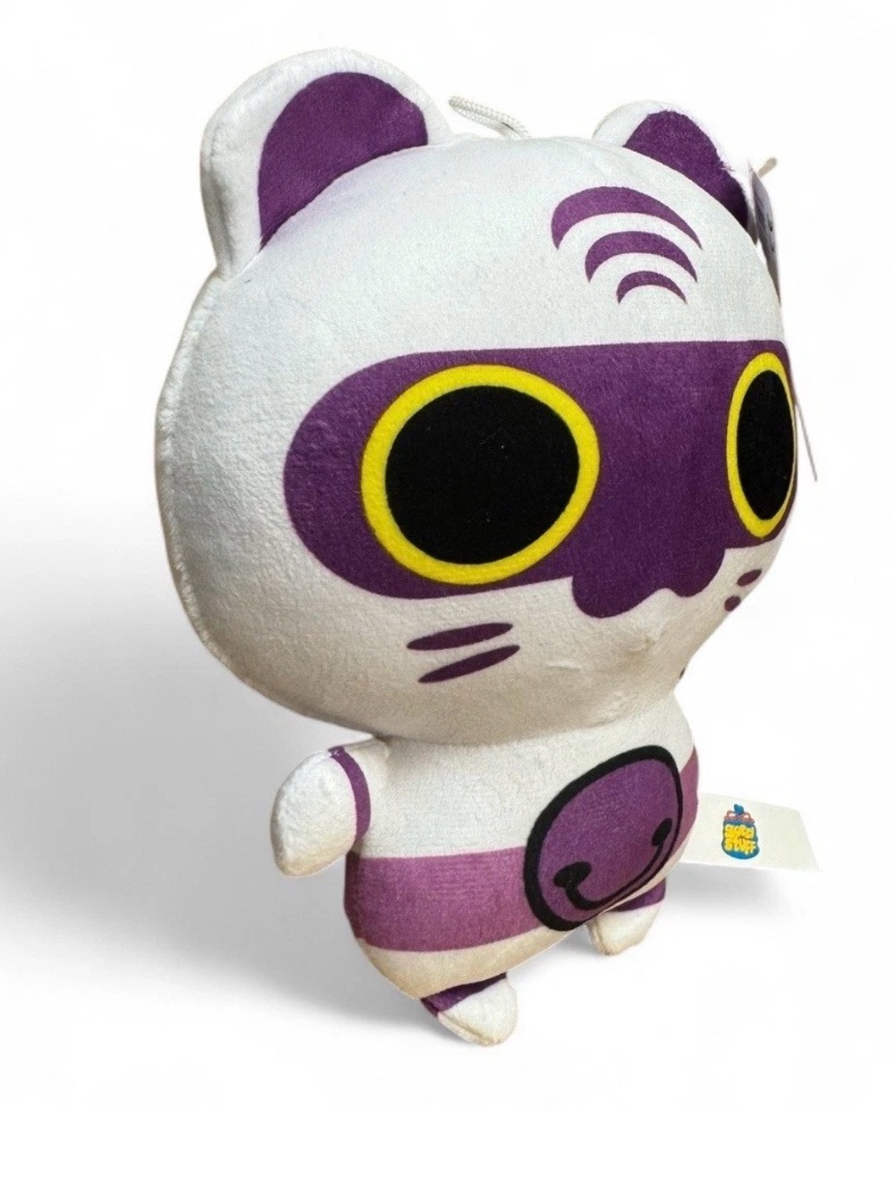 Mecha Cats - Robotic Cat Stuffed Animal Plush Toy With Purple Face Mask 8” NEW! - Picture 3 of 4